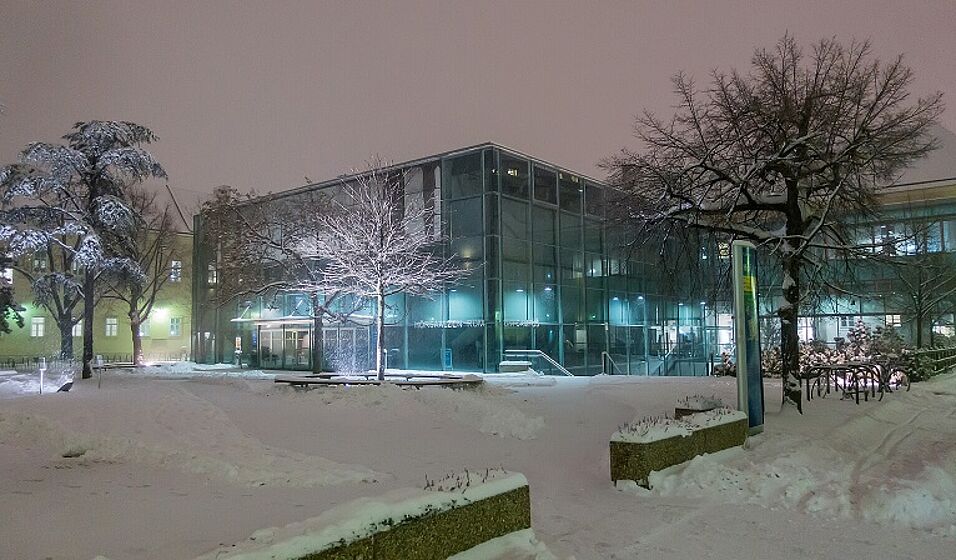 Campus im Winter