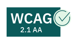 Barrierefreie Website nach WCAG 2.1 Konformitätsstufe AA (externer Link zur Konformitätserklärung)